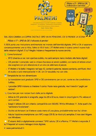 Lo SPID va in pensione