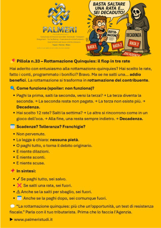 Rottamazione quinques Decadenza