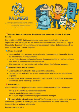 Pignoramento & Rottamazione Quinques