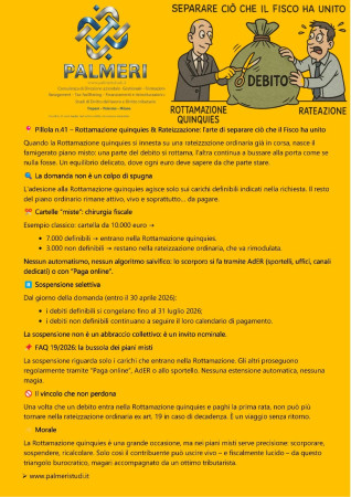 RATEIZZAZIONE & ROTTAMAZIONE QUINQUES 3