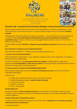 LOCAZIONI BREVI 6 PROPERTY MANAGER