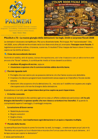 DETRAZIONI FISCALI 2026