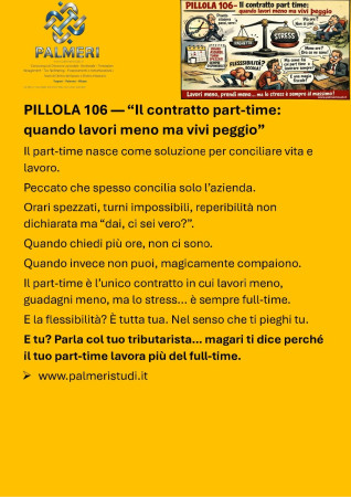 CONTRATTO PART TIME