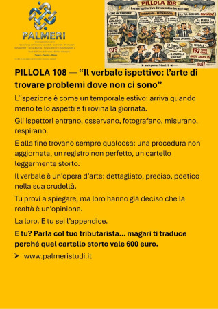 IL VERBALE ISPETTIVO