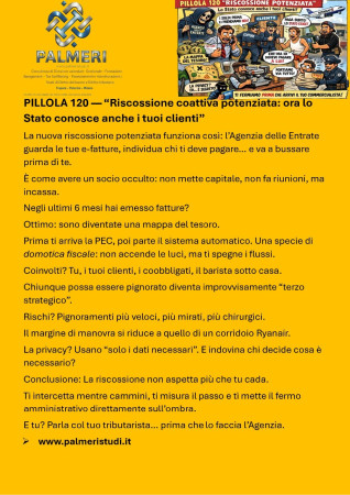 Ader E RISCOSSIONE COATTIVA OCCHIO AI PIGNORAMENTI PRESSO TERZI