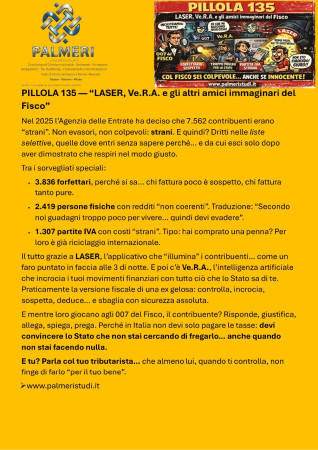 CONTROLLI DEL FISCO SUI FORFETTARI