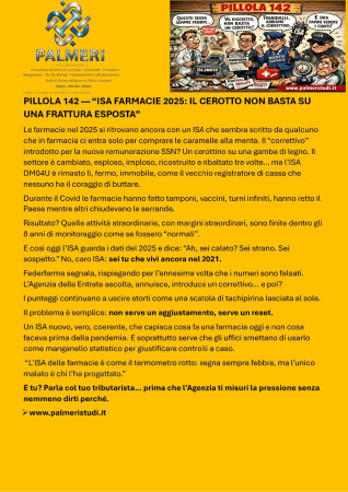 ISA FARMACIE 2025