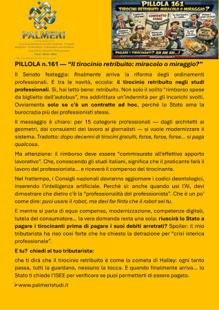 TIROCINIO RETRIBUITO